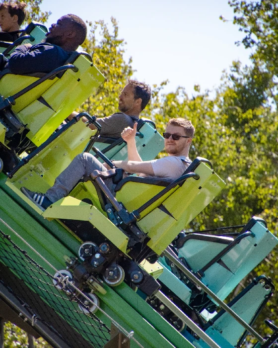 MeneerUil in een pretpark